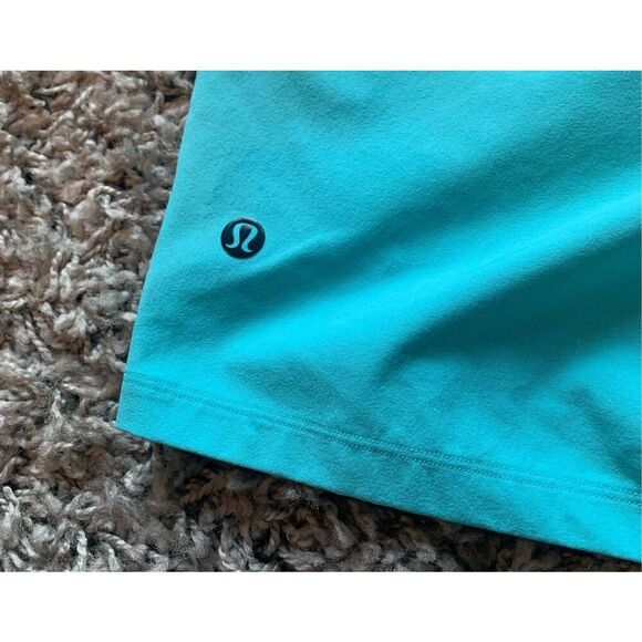 Lululemon Channel Cross 7” lined TURQUOISE TIDE SHORTS BATHING SUIT MENS sz M - Picture 3 of 6